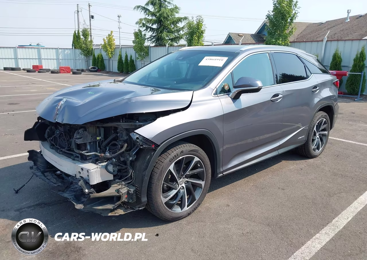 2016 Lexus Rx 450H VIN:2T2BGMCA8GC007080 - 2