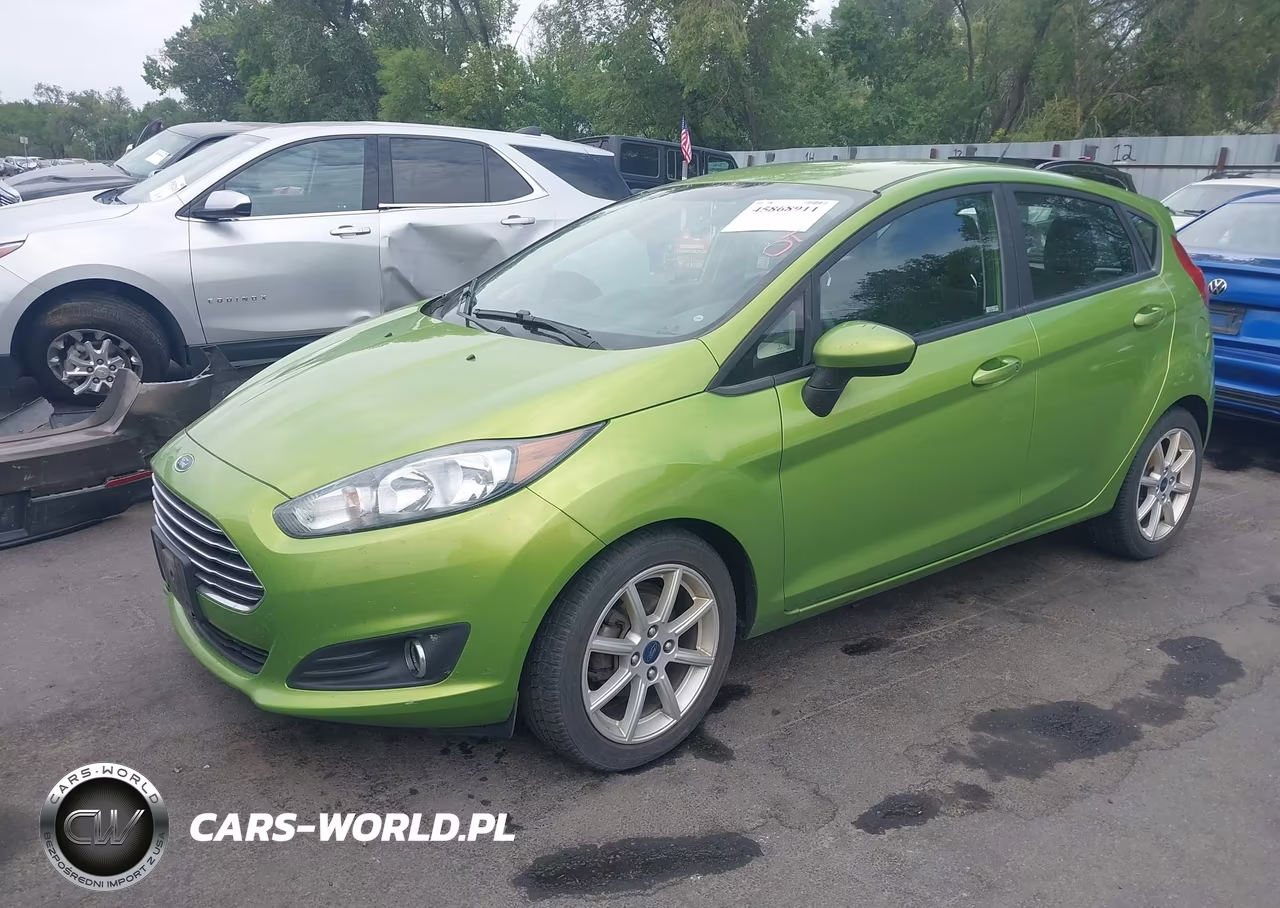 2019 Ford Fiesta Se VIN:3FADP4EJ0KM127469 - 2