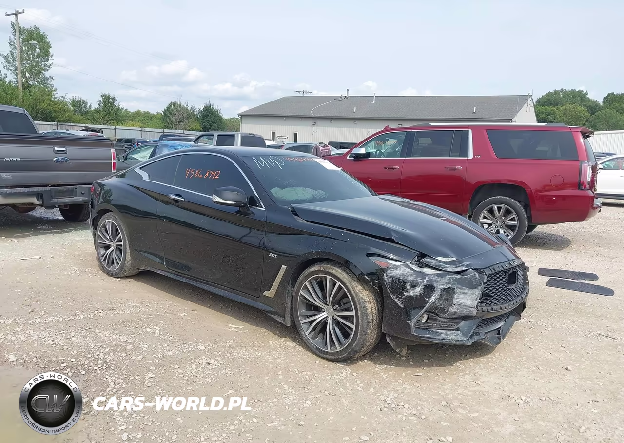 2018 Infiniti Q60 3.0T Luxe VIN:JN1EV7EL8JM390880 - 1