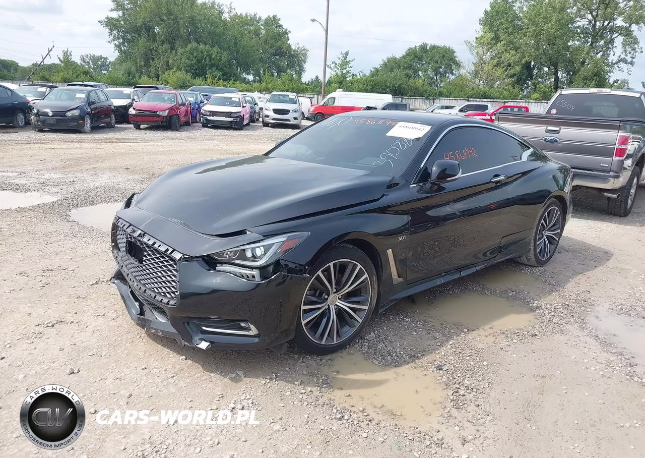 2018 Infiniti Q60 3.0T Luxe VIN:JN1EV7EL8JM390880 - 2