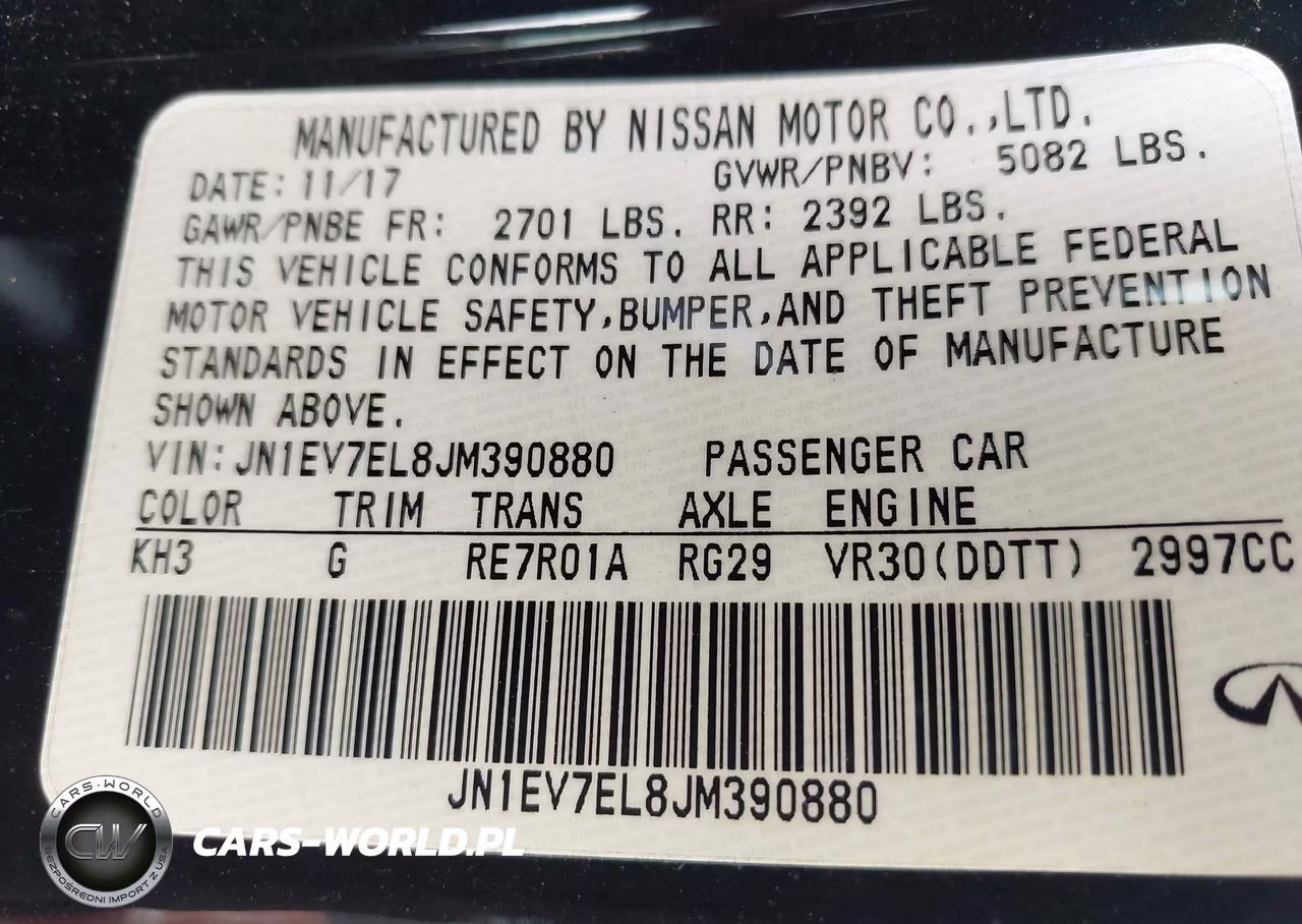 2018 Infiniti Q60 3.0T Luxe VIN:JN1EV7EL8JM390880 - 9