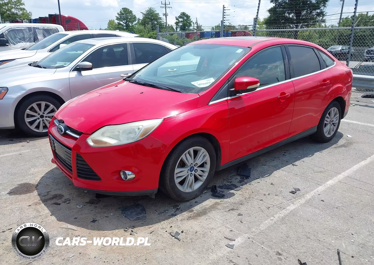 2012 Ford Focus Sel VIN:1FAHP3H20CL393612 - 2
