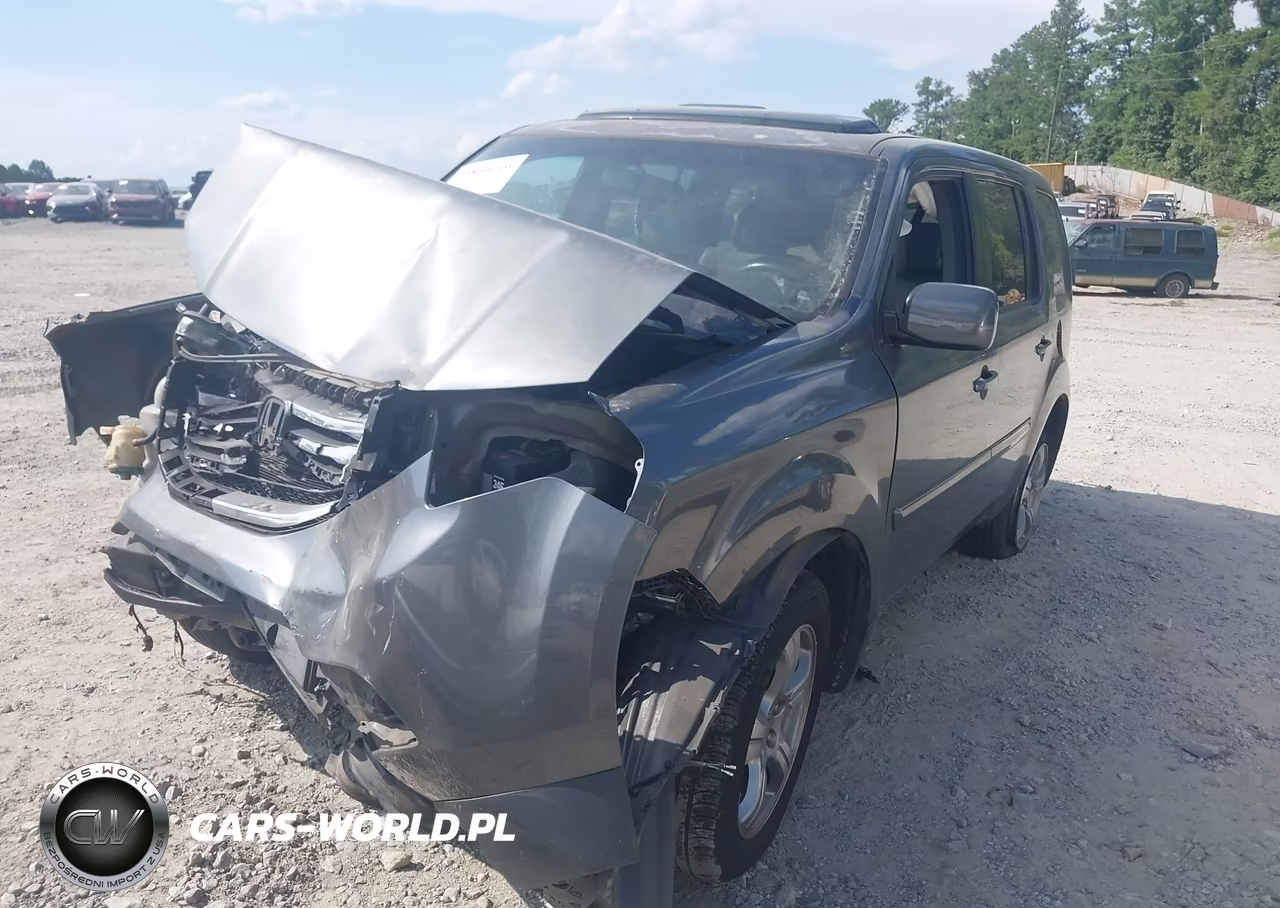 2013 Honda Pilot Ex-L VIN:5FNYF3H77DB030026 - 2