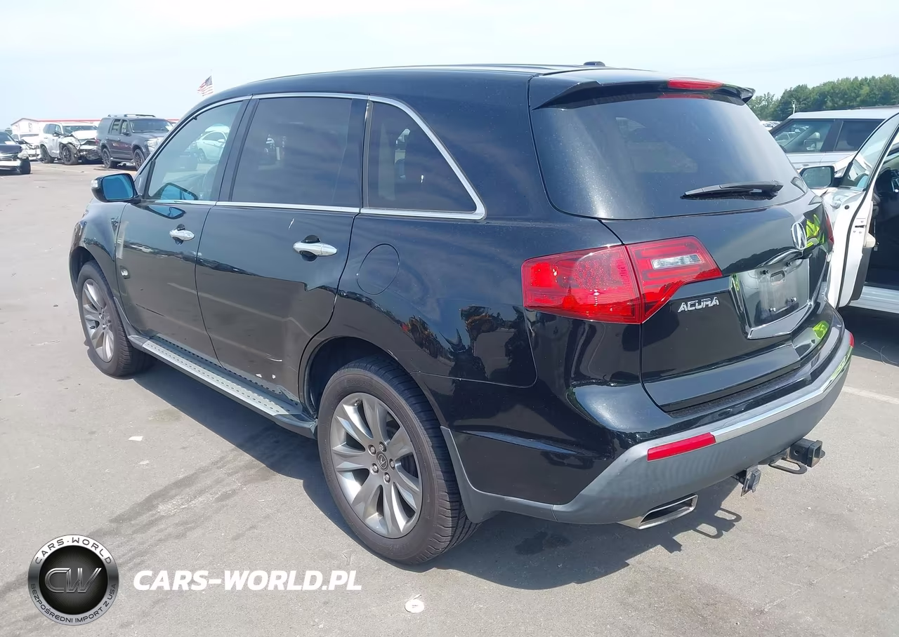 2012 Acura Mdx Advance Package VIN:2HNYD2H64CH514410 - 3