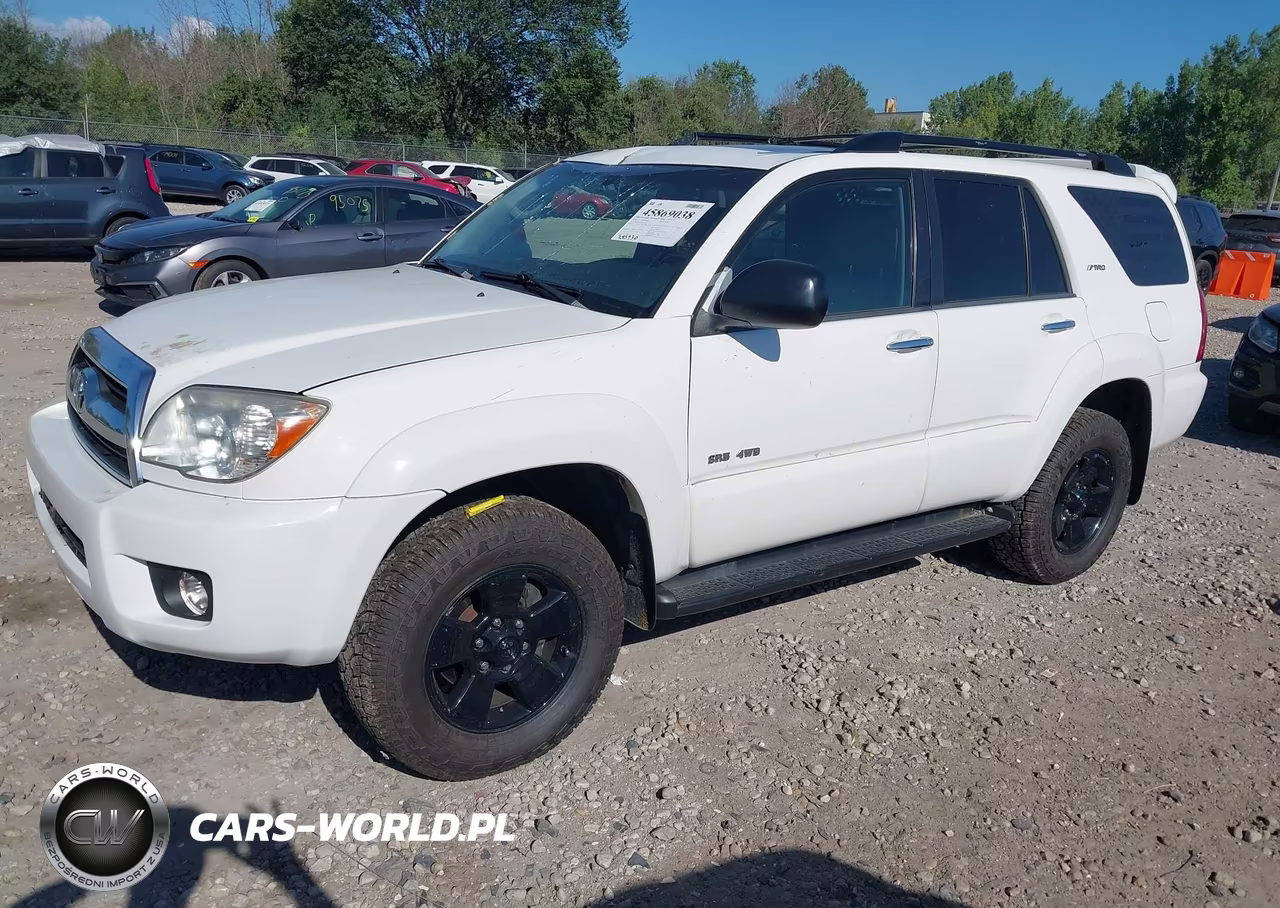 2007 Toyota 4Runner Sr5 VIN:JTEBU14R478077974 - 2