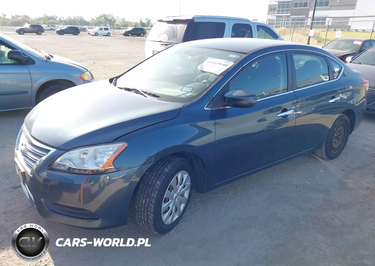 2015 Nissan Sentra Sv VIN:3N1AB7AP0FL677874 - 2