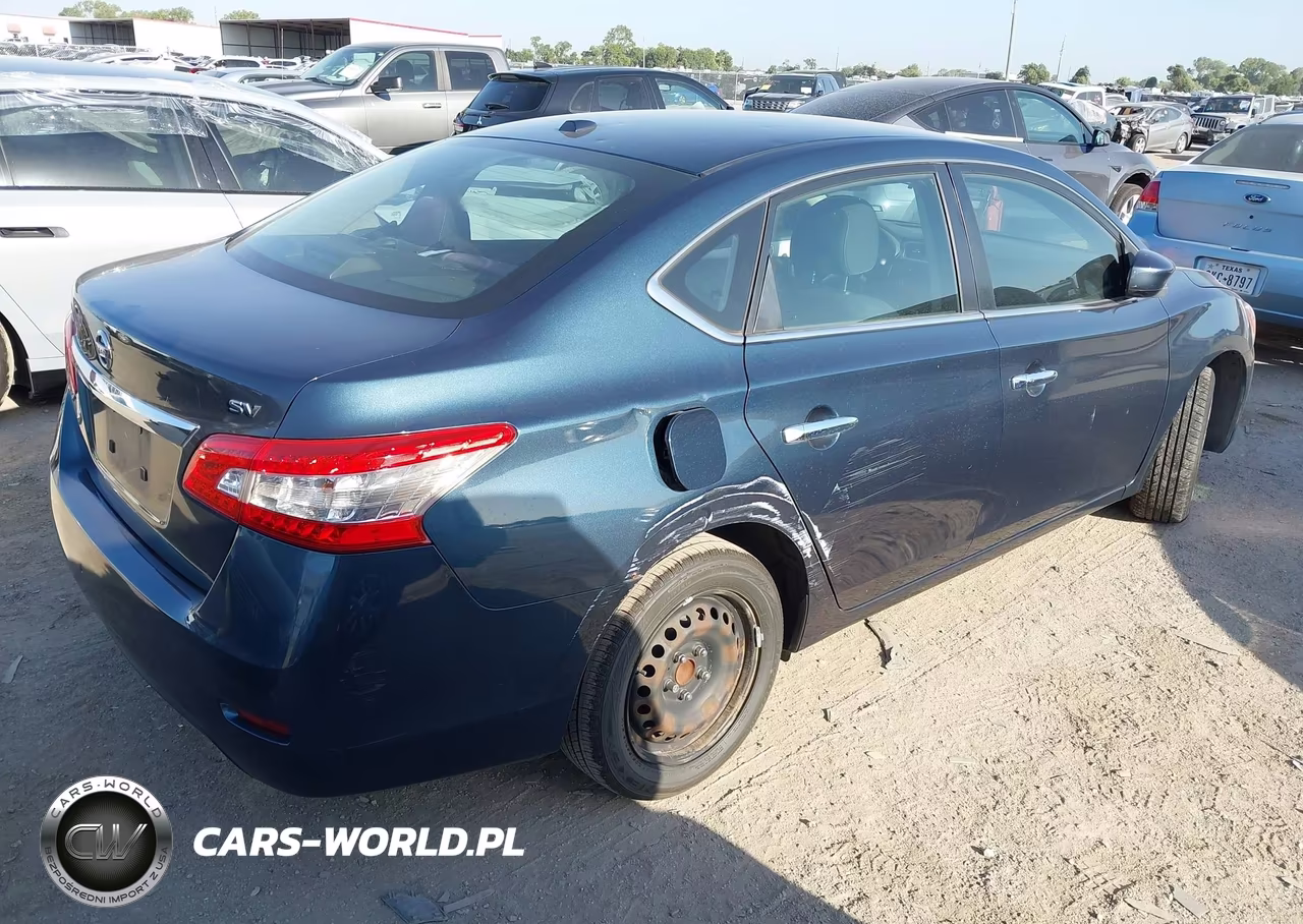 2015 Nissan Sentra Sv VIN:3N1AB7AP0FL677874 - 4