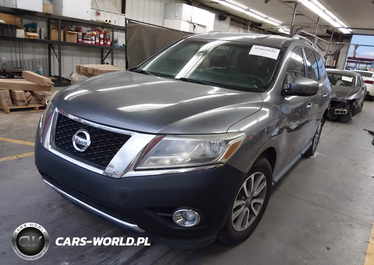 2015 Nissan Pathfinder Platinum-S-Sl-Sv VIN:5N1AR2MN5FC639716 - 2