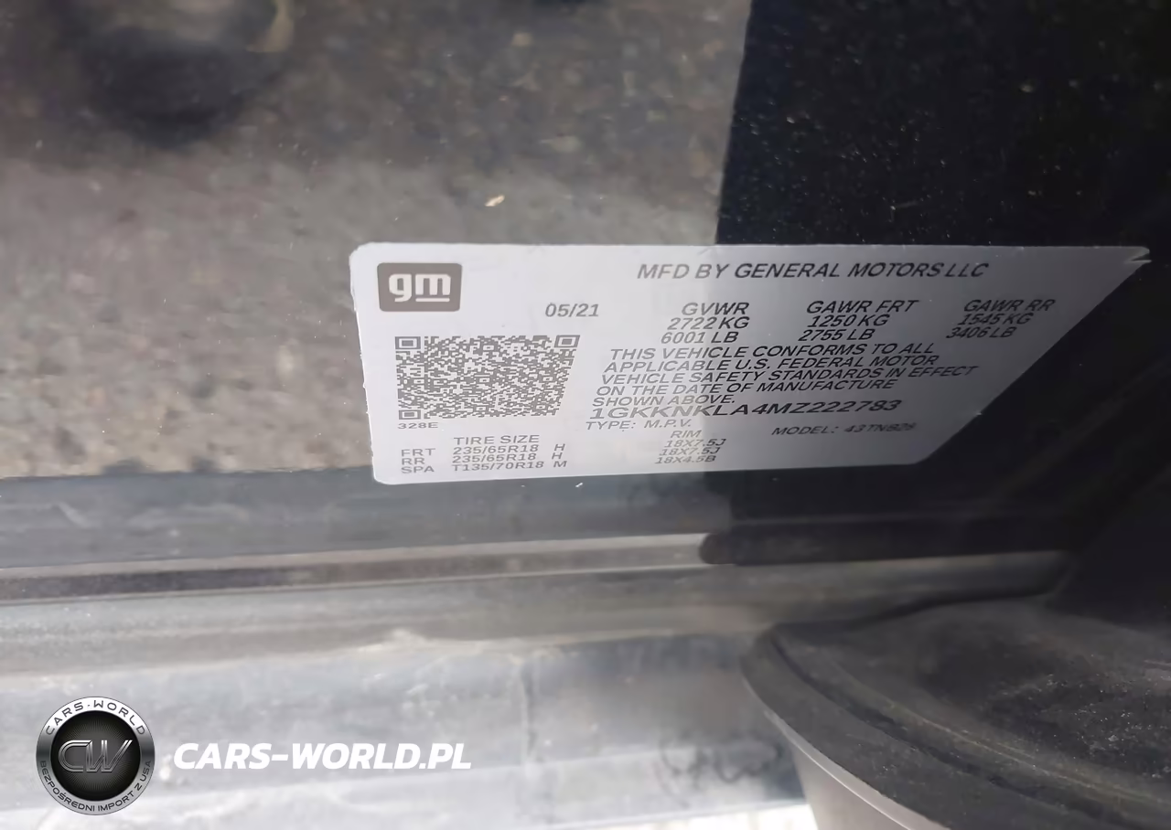 2021 GMC Acadia Fwd Sle VIN:1GKKNKLA4MZ222783 - 9