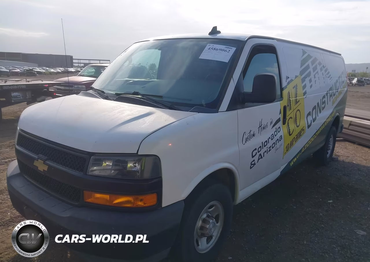 2018 Chevrolet Express 2500 Work Van VIN:1GCWGBFP7J1282543 - 2