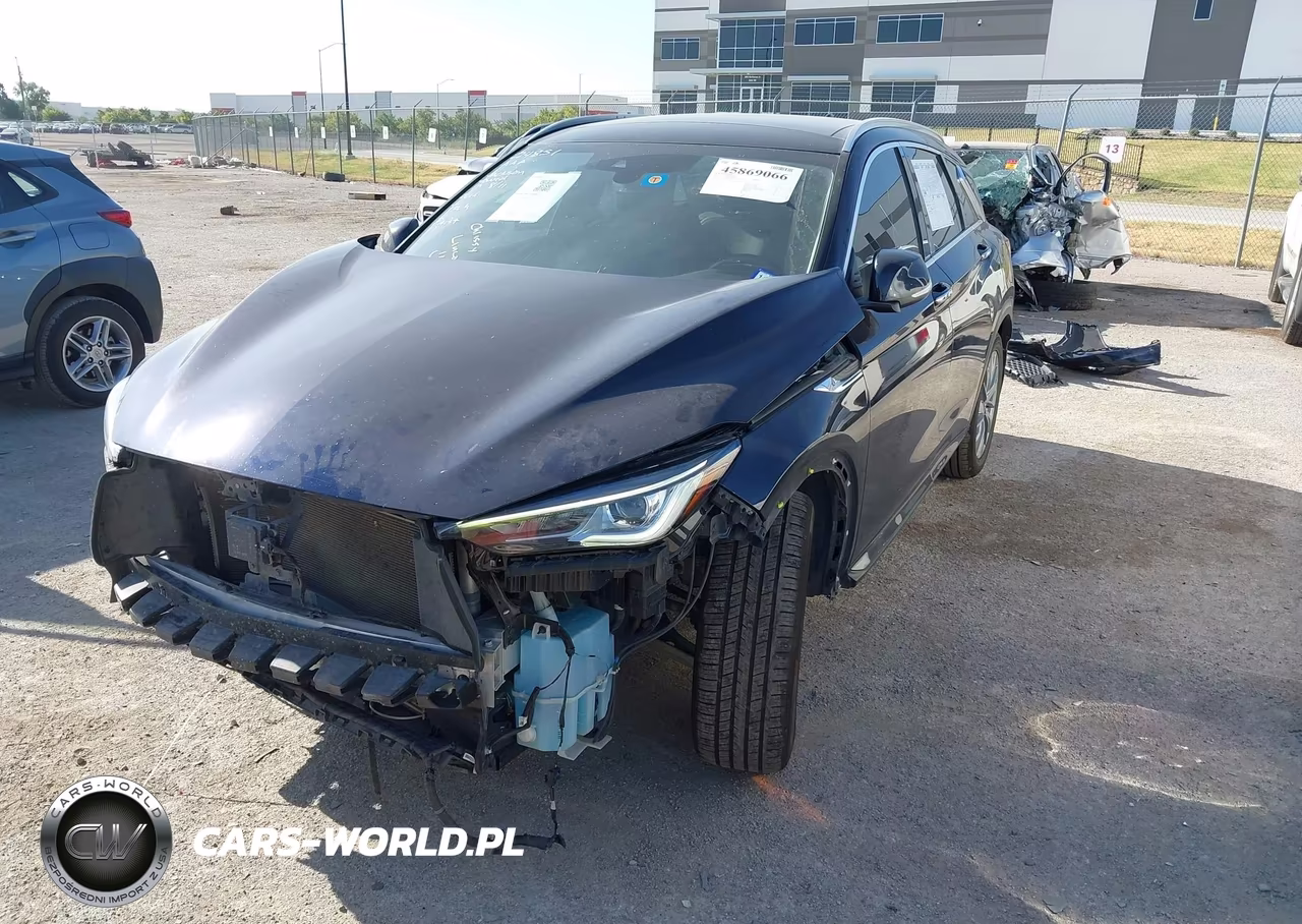 2023 Infiniti Qx50 Luxe VIN:3PCAJ5BA8PF123044 - 2