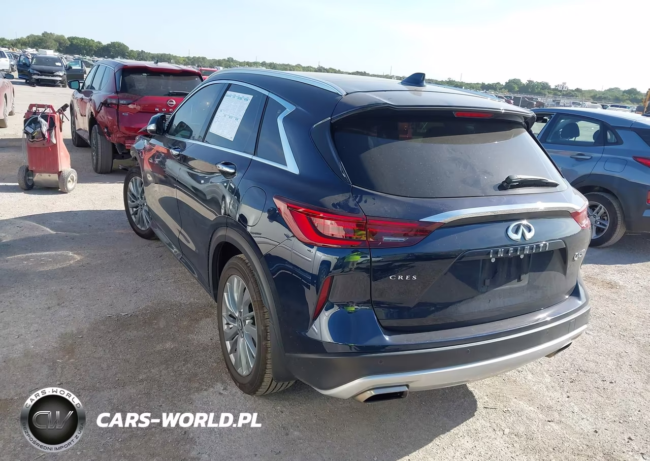 2023 Infiniti Qx50 Luxe VIN:3PCAJ5BA8PF123044 - 3