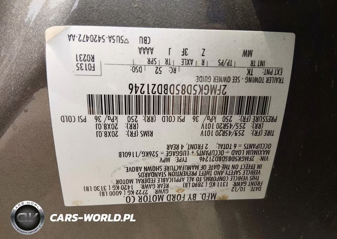 2013 Ford Flex Limited VIN:2FMGK5D85DBD21246 - 9