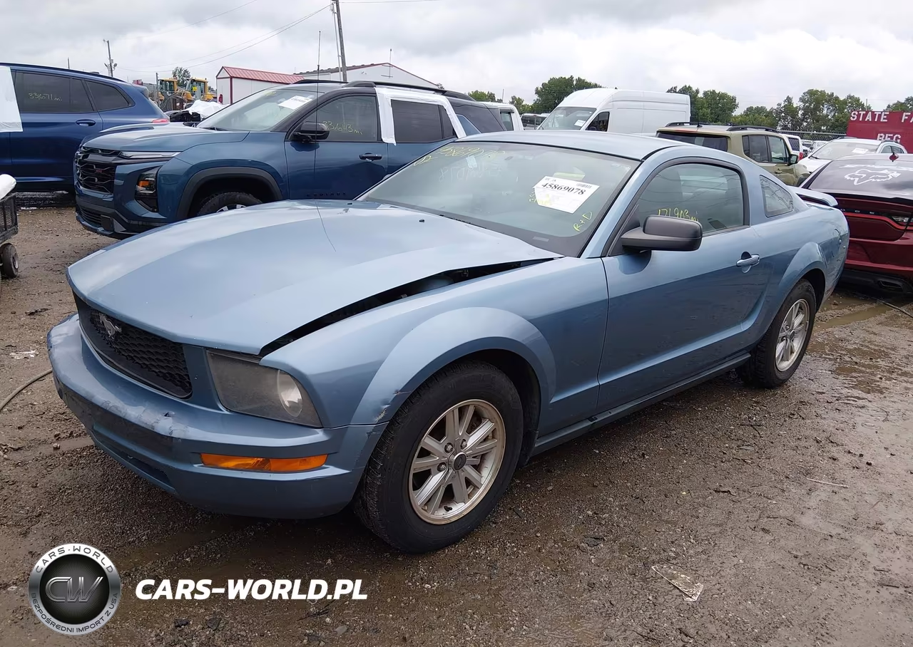 2007 Ford Mustang V6 Deluxe-V6 Premium VIN:1ZVFT80N075369141 - 2