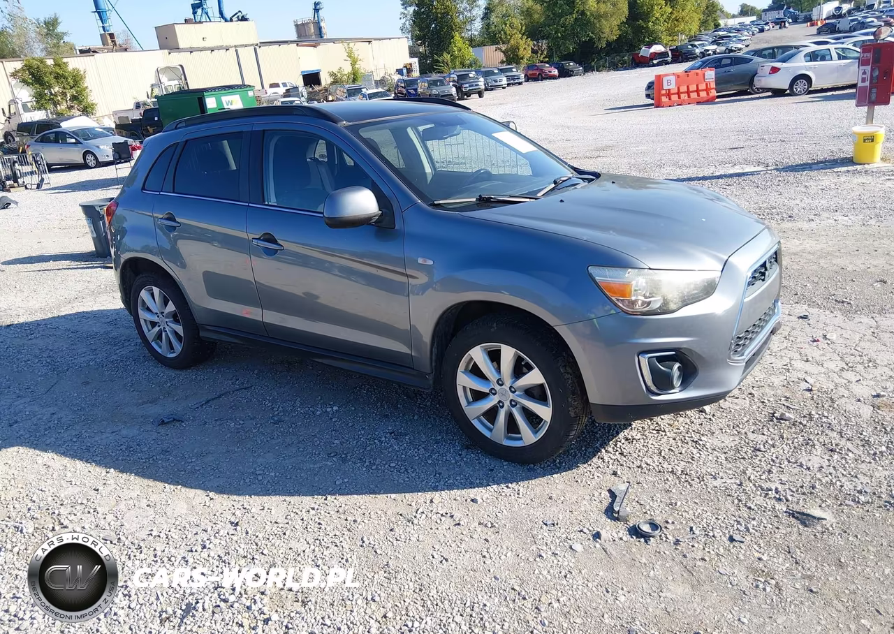 2014 Mitsubishi Outlander Sport Se VIN:4A4AP4AU0EE020812 - 1