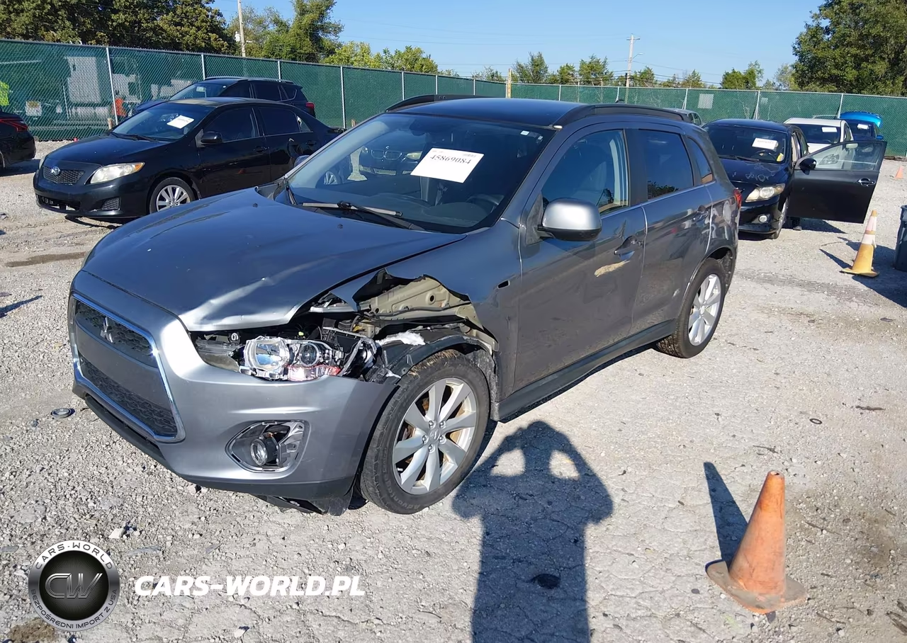 2014 Mitsubishi Outlander Sport Se VIN:4A4AP4AU0EE020812 - 2