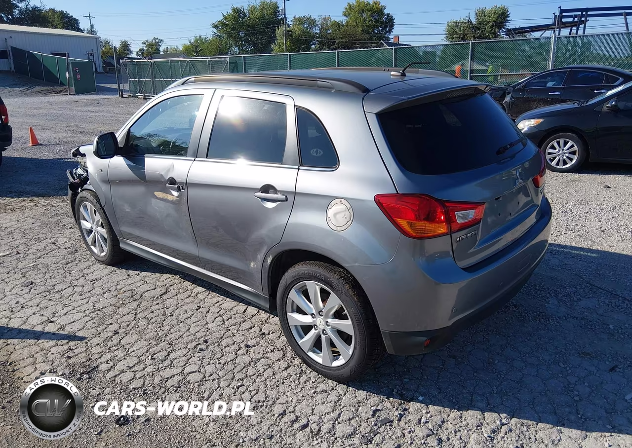 2014 Mitsubishi Outlander Sport Se VIN:4A4AP4AU0EE020812 - 3