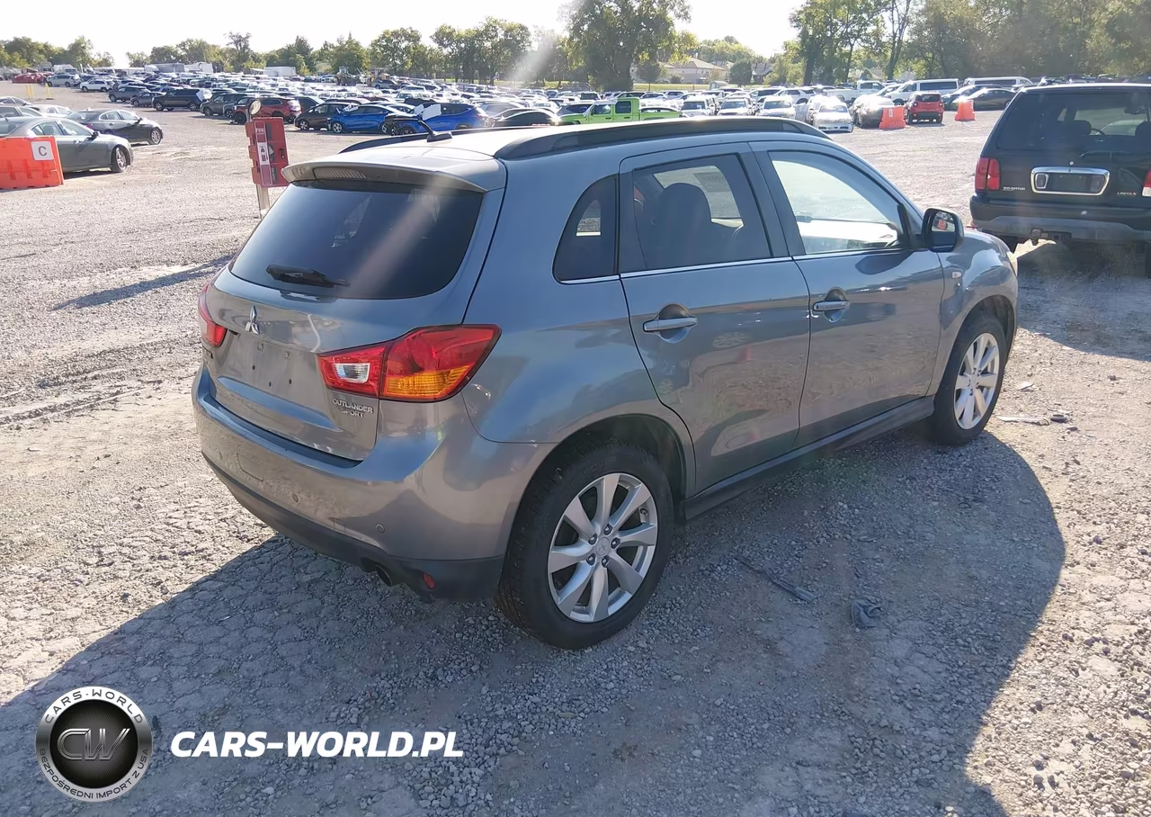 2014 Mitsubishi Outlander Sport Se VIN:4A4AP4AU0EE020812 - 4