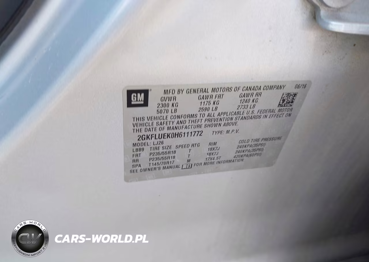 2017 GMC Terrain Slt VIN:2GKFLUEK0H6111772 - 9