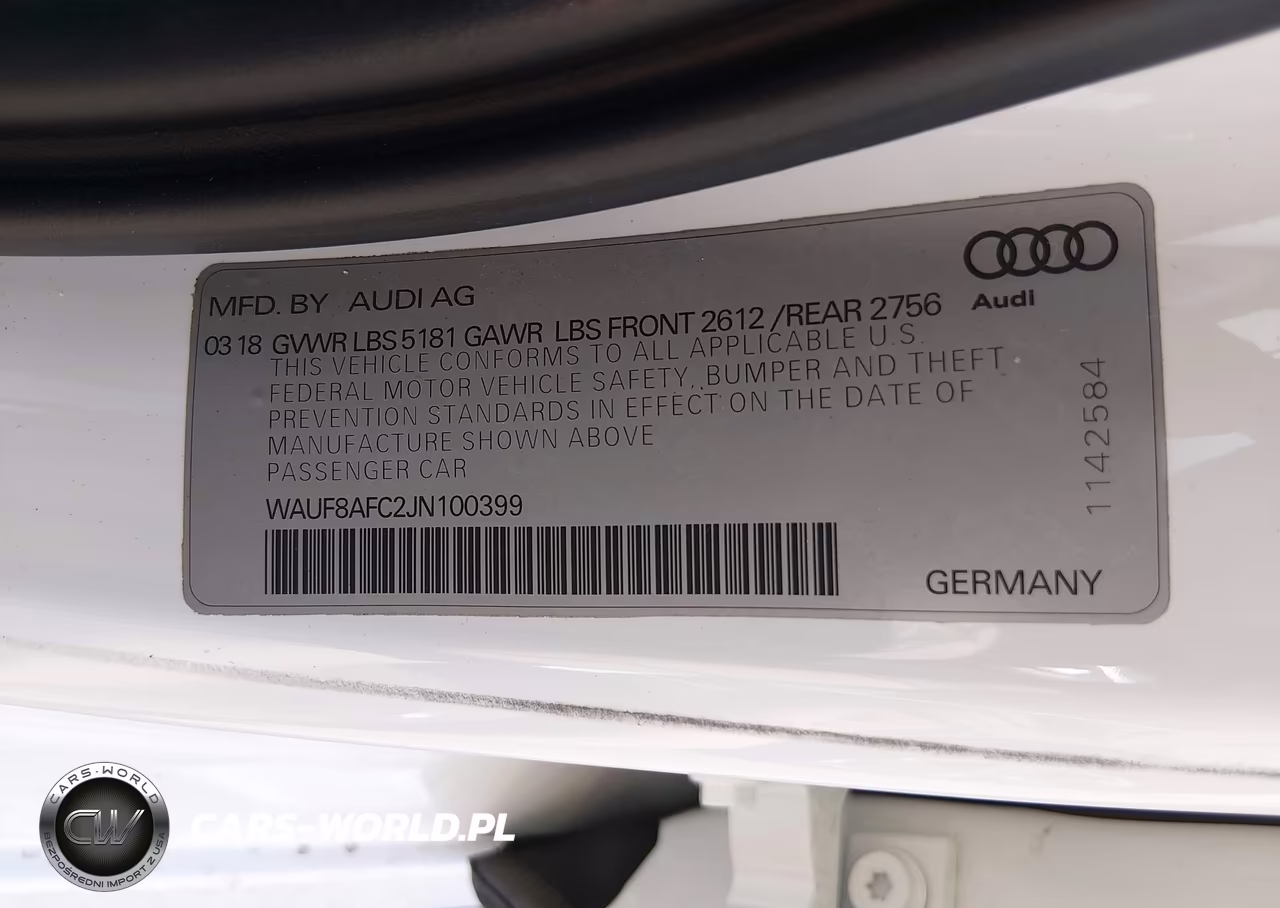 2018 Audi A6 2.0T Premium-2.0T Sport VIN:WAUF8AFC2JN100399 - 9