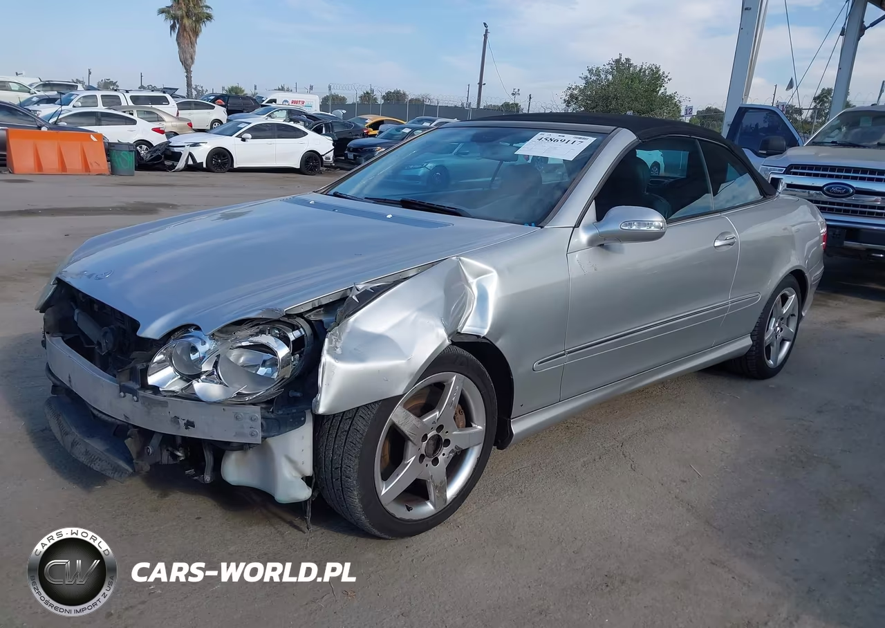 2005 Mercedes-Benz Clk 500 VIN:WDBTK75G15T040047 - 2