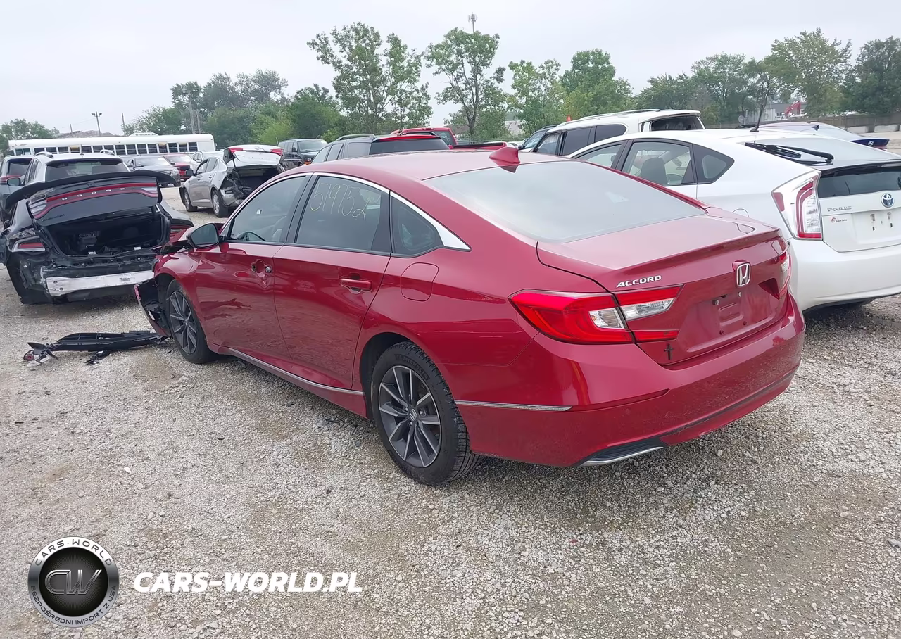 2021 Honda Accord Ex-L VIN:1HGCV1F5XMA100700 - 3