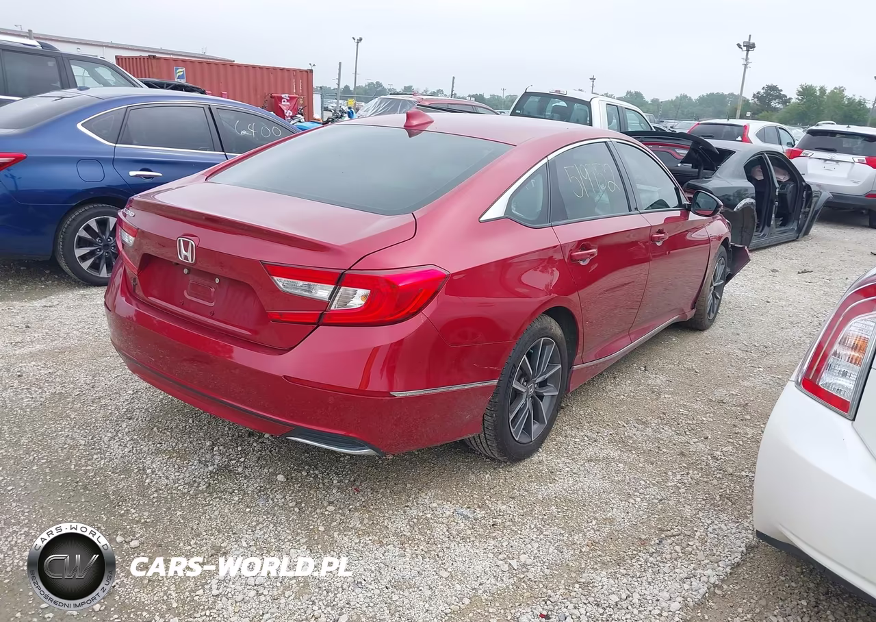 2021 Honda Accord Ex-L VIN:1HGCV1F5XMA100700 - 4