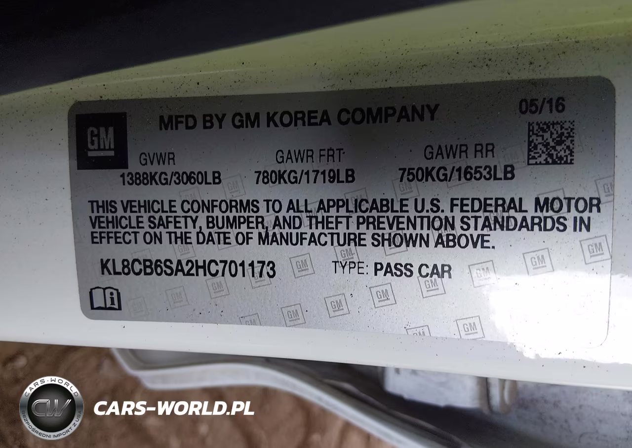 2017 Chevrolet Spark Ls Cvt VIN:KL8CB6SA2HC701173 - 9