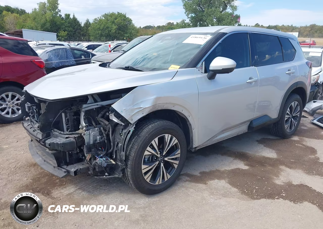 2021 Nissan Rogue Sv Fwd VIN:5N1AT3BAXMC737936 - 2