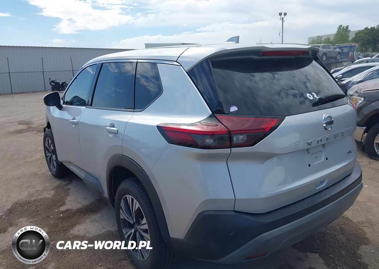 2021 Nissan Rogue Sv Fwd VIN:5N1AT3BAXMC737936 - 3