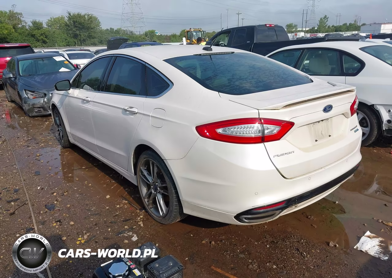 2014 Ford Fusion Titanium VIN:3FA6P0D99ER219728 - 3