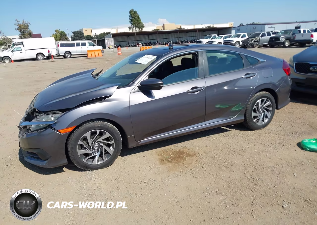 2016 Honda Civic Ex VIN:19XFC2F78GE090193 - 2
