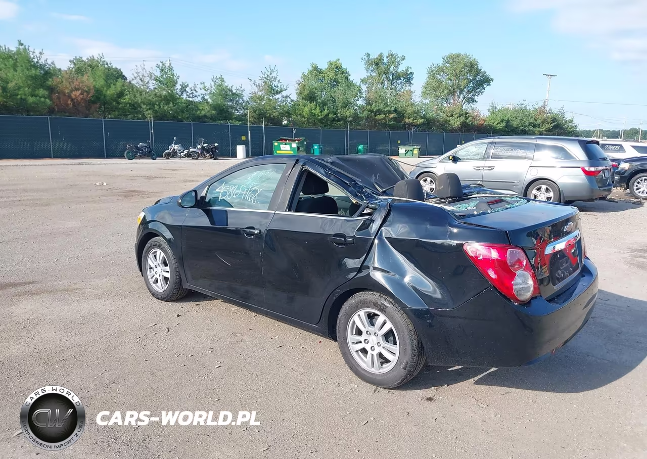 2012 Chevrolet Sonic 2Lt VIN:1G1JC5SH0C4123251 - 3