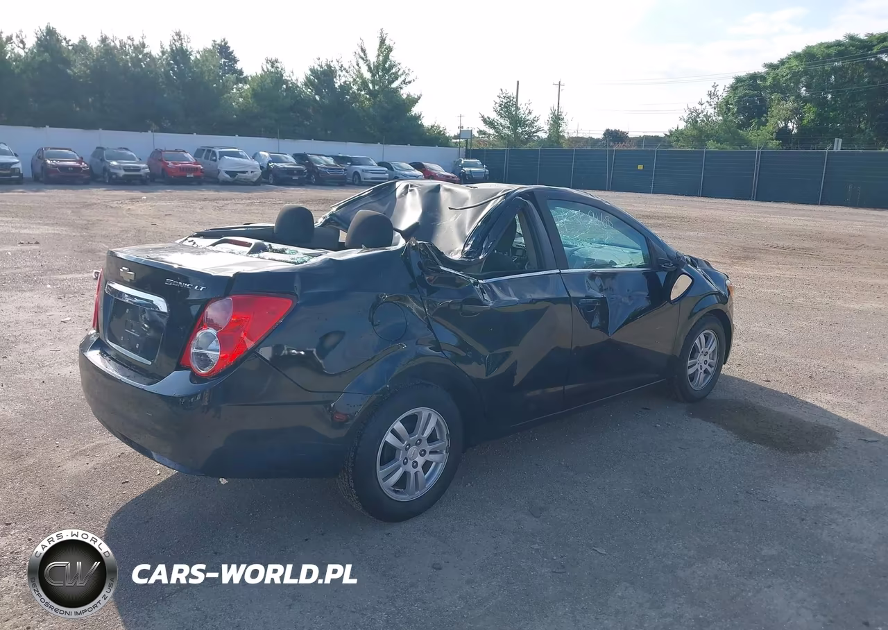 2012 Chevrolet Sonic 2Lt VIN:1G1JC5SH0C4123251 - 4
