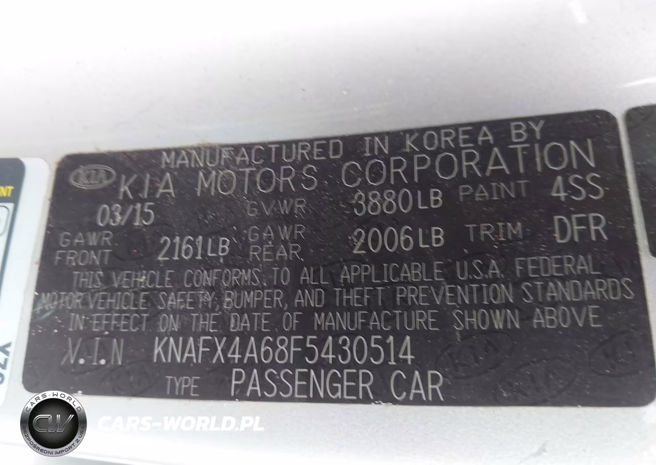 2015 Kia Forte Lx VIN:KNAFX4A68F5430514 - 9