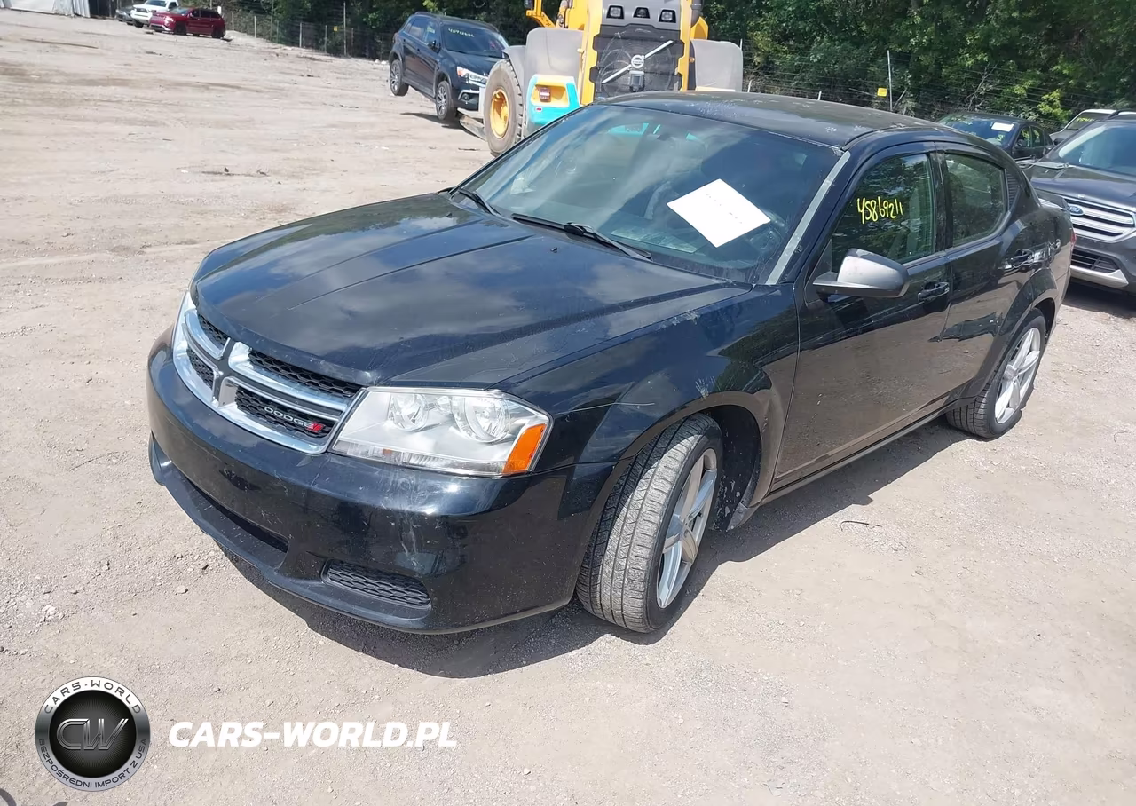 2013 Dodge Avenger Se V6 VIN:1C3CDZAG2DN519923 - 2