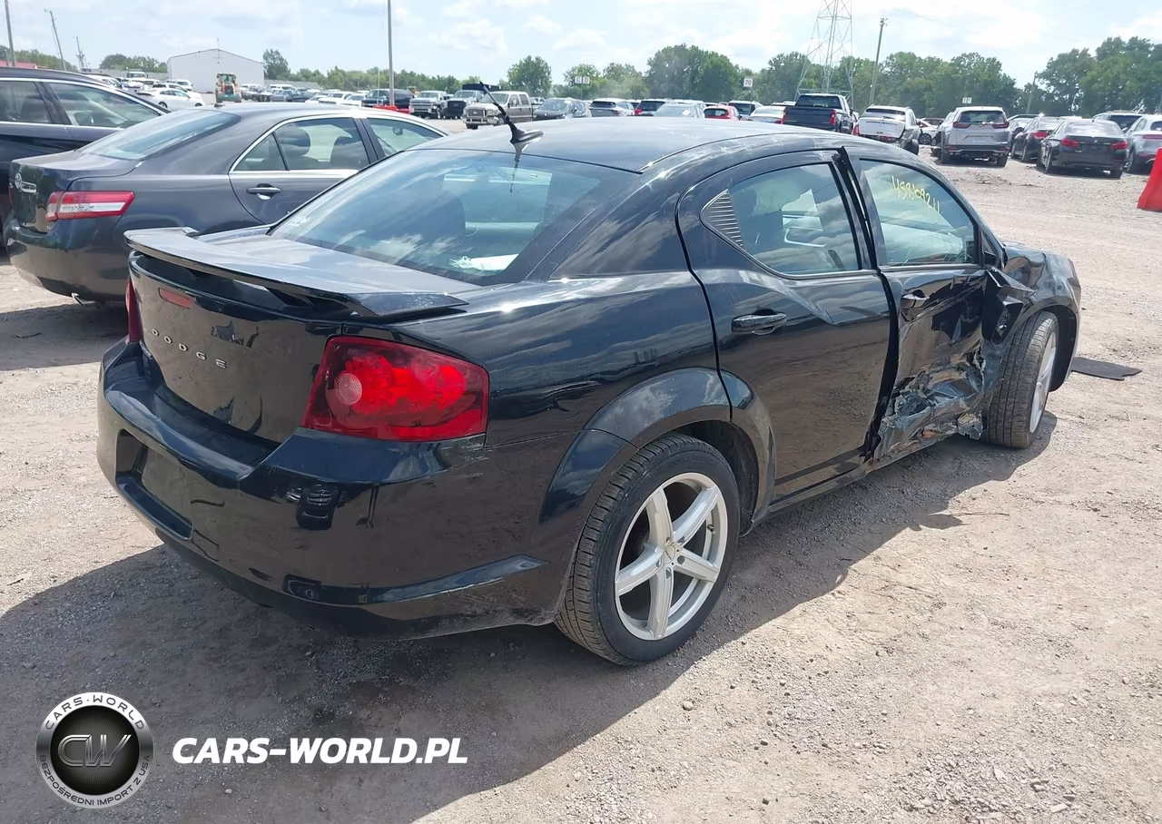 2013 Dodge Avenger Se V6 VIN:1C3CDZAG2DN519923 - 4