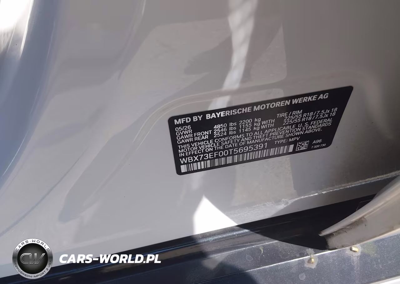 2026 BMW X1 xDrive28I VIN:WBX73EF00T5695391 - 9