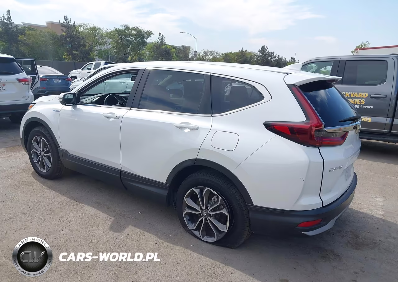 2021 Honda Cr-V Hybrid Ex-L VIN:7FART6H87ME012220 - 3