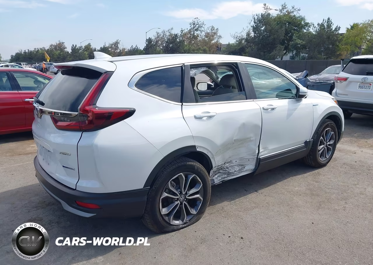 2021 Honda Cr-V Hybrid Ex-L VIN:7FART6H87ME012220 - 4