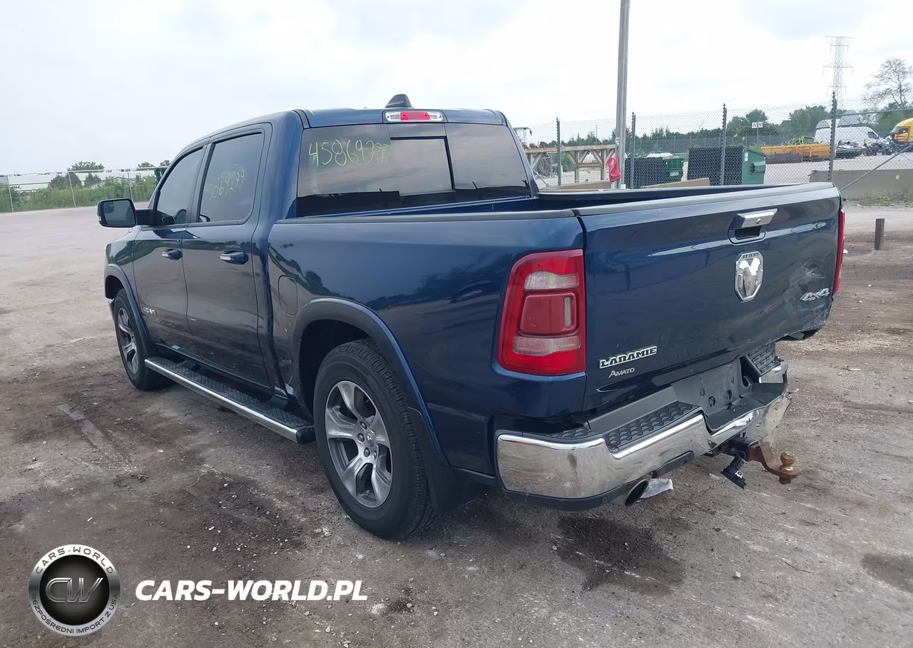 2020 Ram 1500 Laramie 4X4 5'7 Box VIN:1C6SRFJT9LN224893 - 3