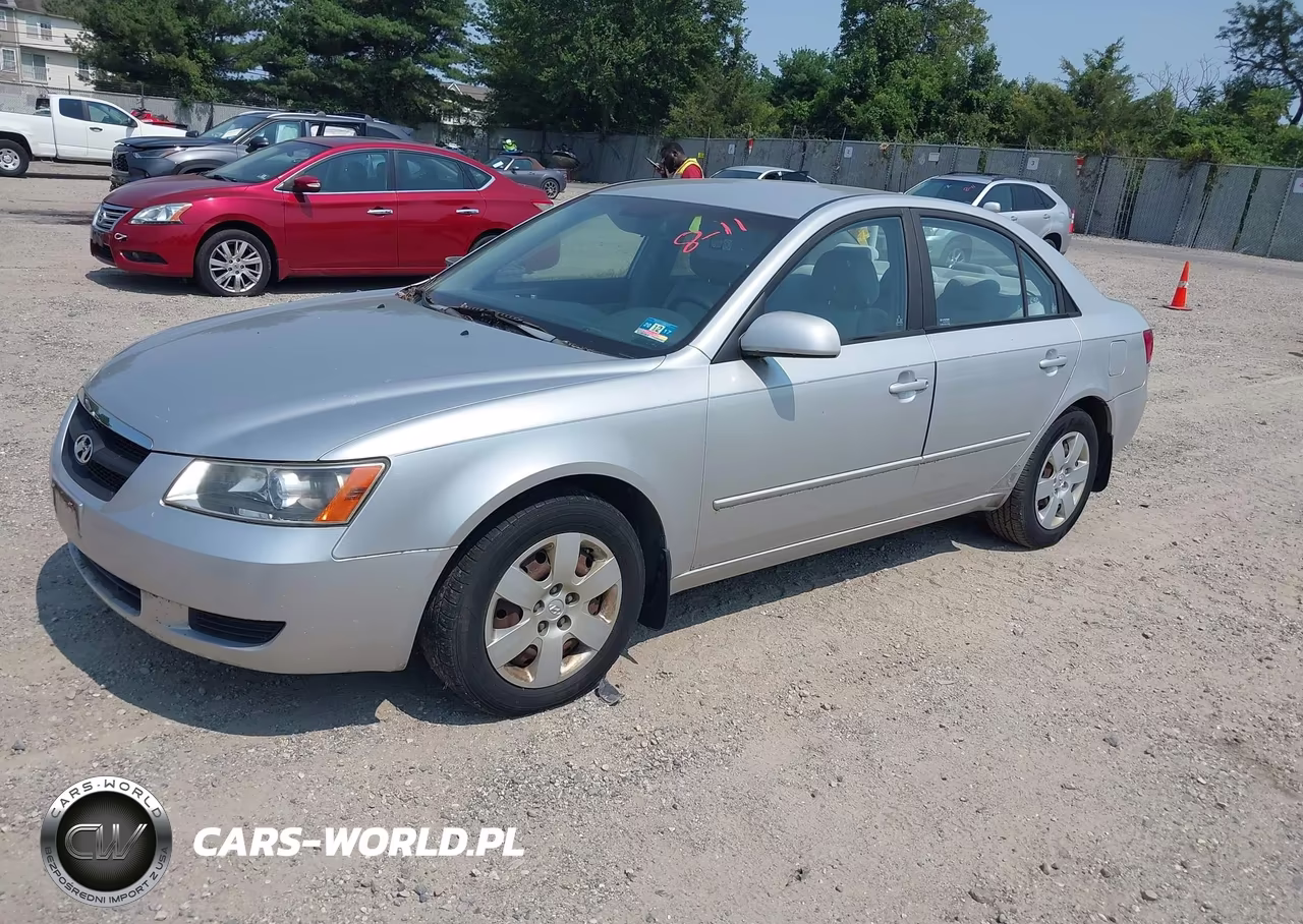 2008 Hyundai Sonata Gls VIN:5NPET46C88H339531 - 2