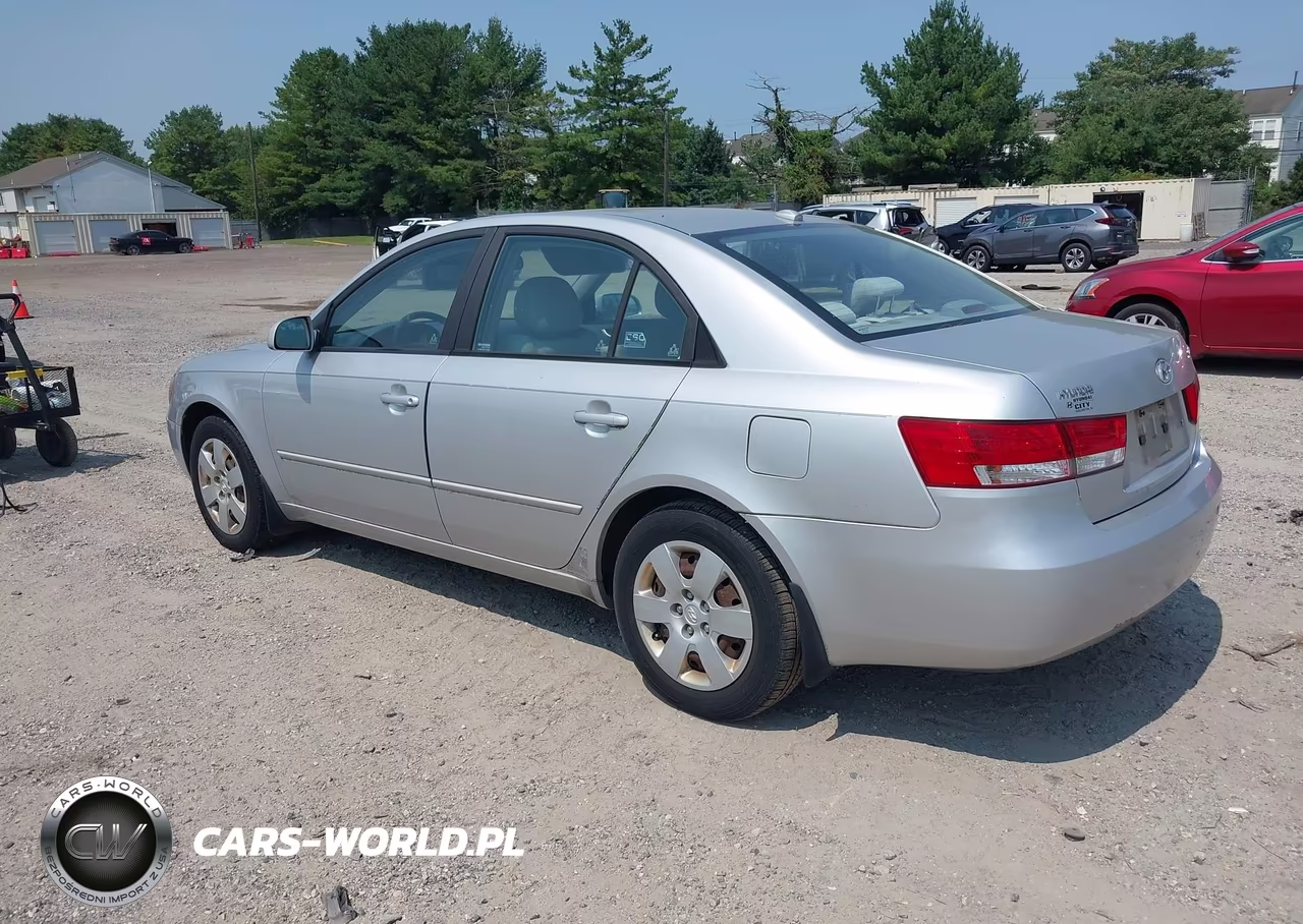 2008 Hyundai Sonata Gls VIN:5NPET46C88H339531 - 3