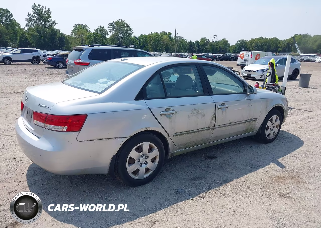 2008 Hyundai Sonata Gls VIN:5NPET46C88H339531 - 4