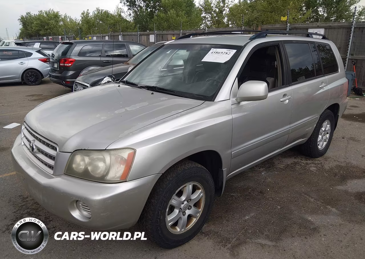 2001 Toyota Highlander V6 VIN:JTEHF21A210039061 - 2