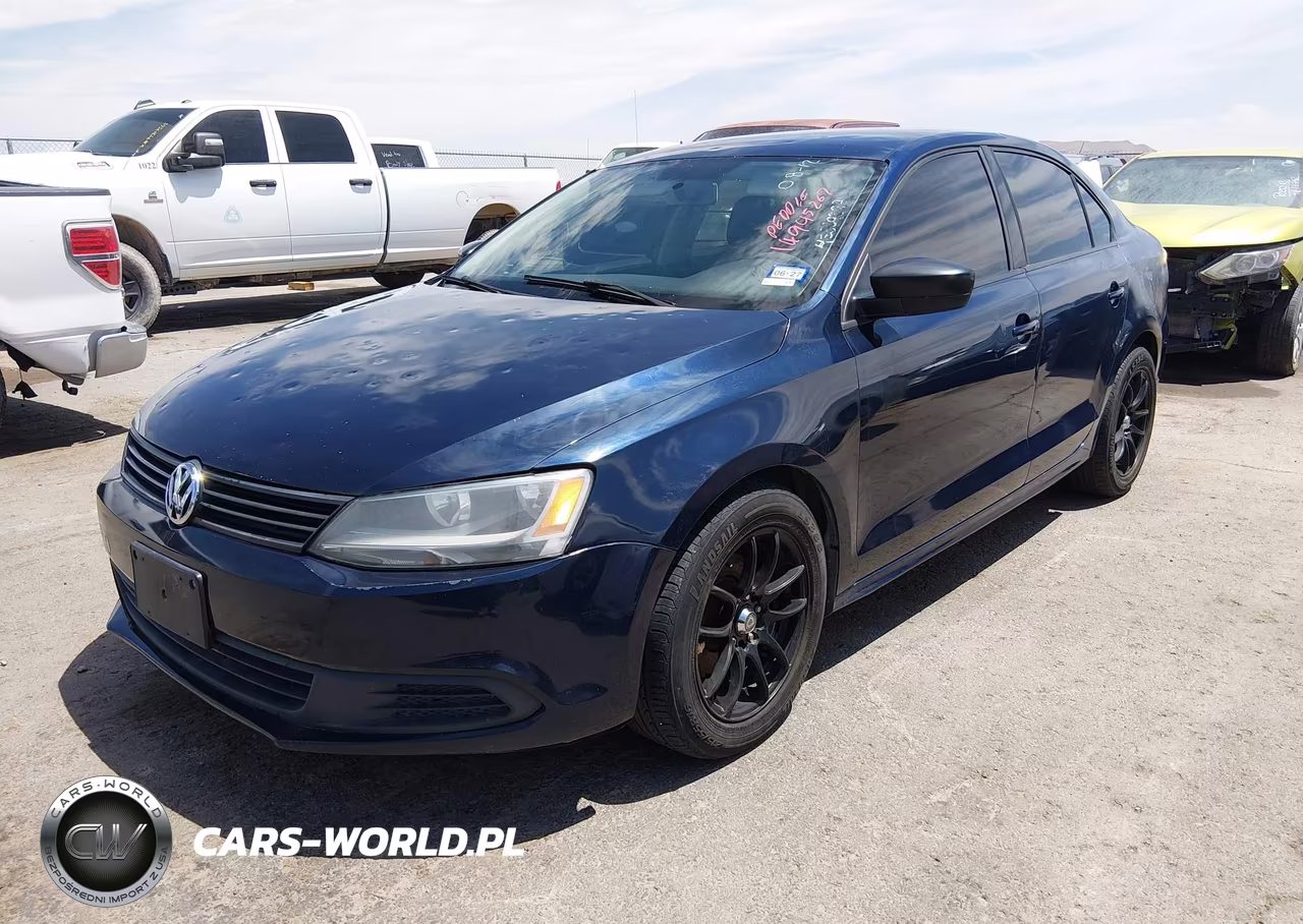 2014 Volkswagen Jetta 2.0L S VIN:3VW2K7AJ5EM380523 - 2