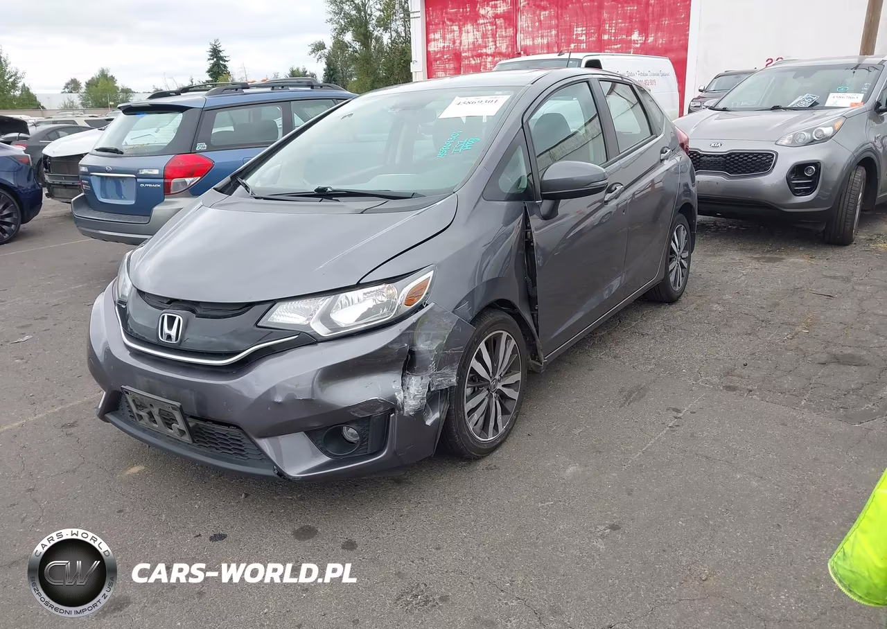 2017 Honda Fit Ex-L VIN:3HGGK5H88HM704814 - 2