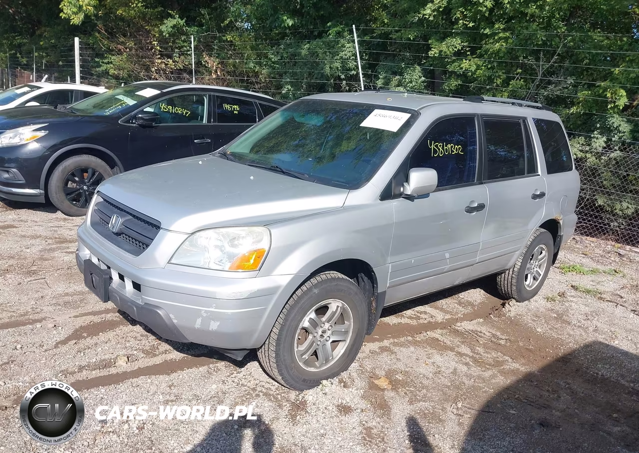 2004 Honda Pilot Ex-L VIN:2HKYF18524H501391 - 2
