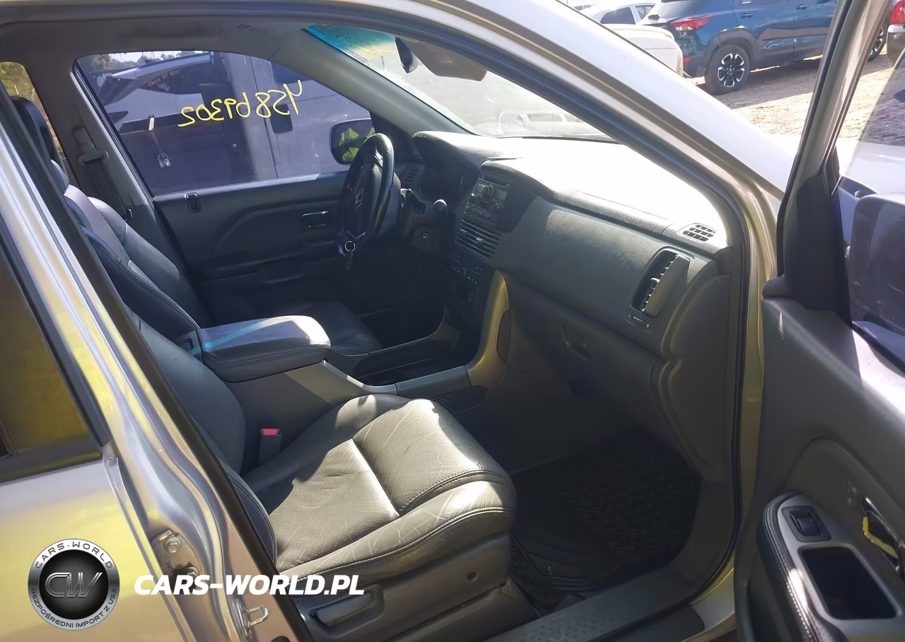 2004 Honda Pilot Ex-L VIN:2HKYF18524H501391 - 5