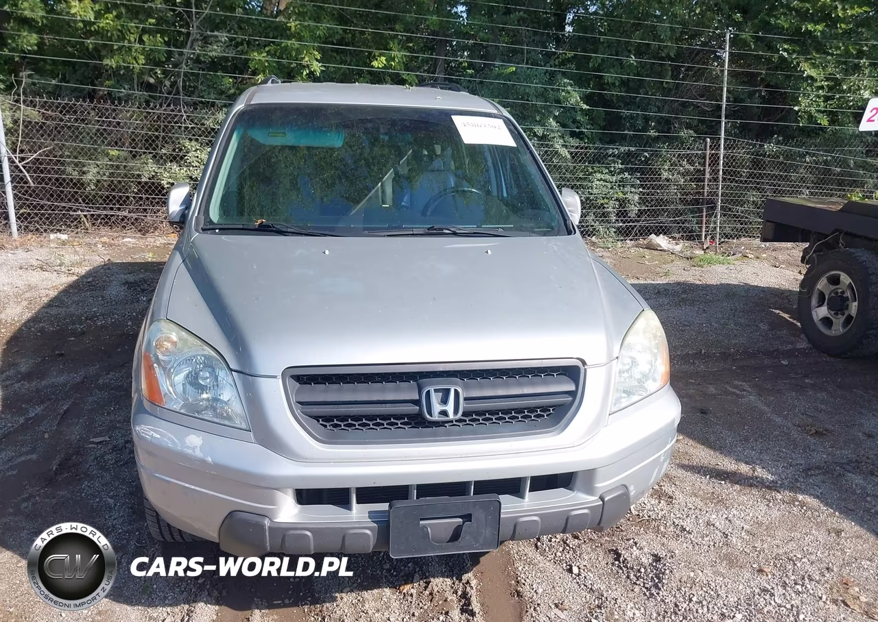 2004 Honda Pilot Ex-L VIN:2HKYF18524H501391 - 6